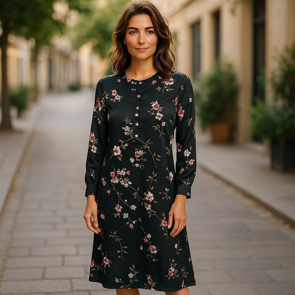 Women's Medium AMT Floral Cardigan Jacket